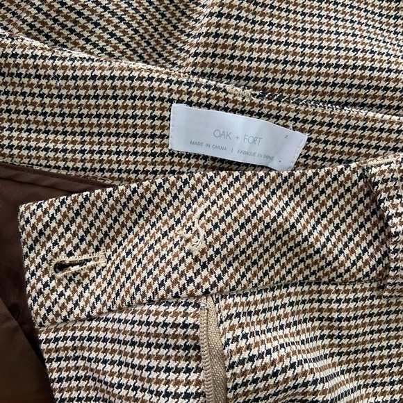 Oak and Fort Plaid Dress Pants (2) - Picture 3 of 5
